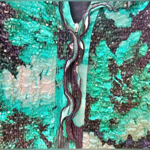 Joseph Ribkoff Multicolor Textured Blouse - Picture 6 of 14